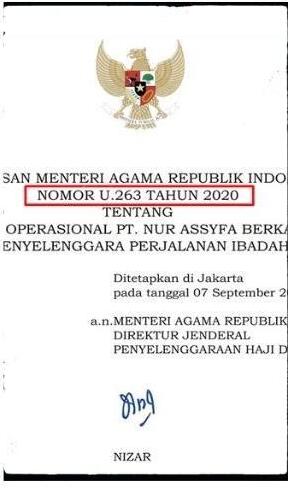 Izin Menteri Agama